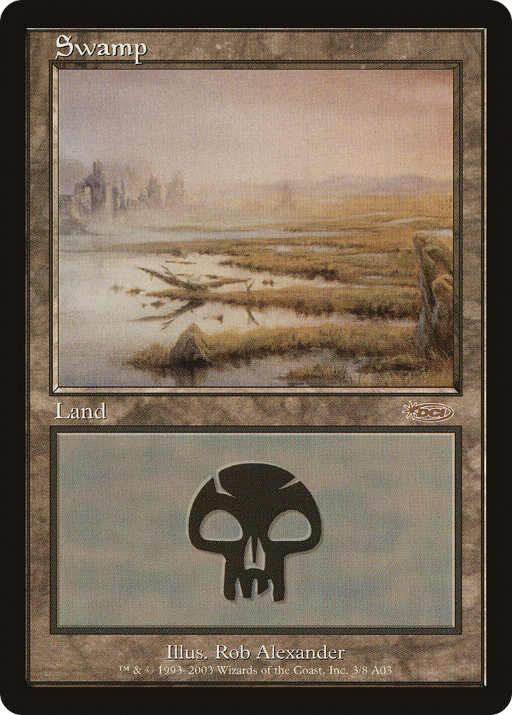 {B}[PA AL03 003] Swamp (3) [Arena League 2003]