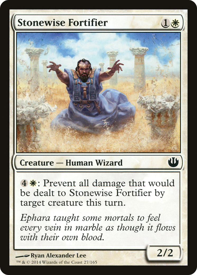 {C} Stonewise Fortifier [Journey into Nyx][JOU 027]