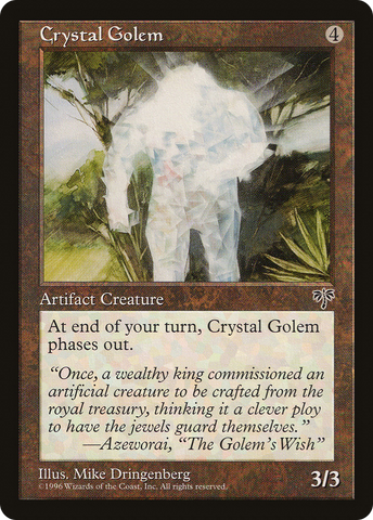 {C} Crystal Golem [Mirage][MIR 298]