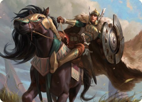 {A} Knight of Dawn's Light Art Card [Dominaria United Art Series][ADMU 010]