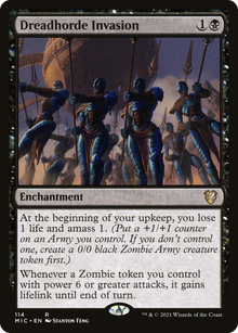 {R} Dreadhorde Invasion [Innistrad: Midnight Hunt Commander][MIC 114]