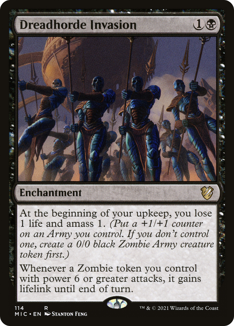{R} Dreadhorde Invasion [Innistrad: Midnight Hunt Commander][MIC 114]