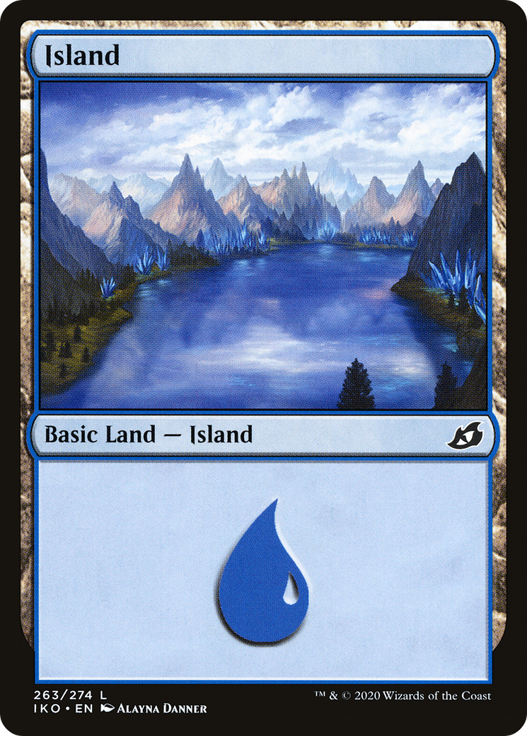 {B}[IKO 263] Island (263) [Ikoria: Lair of Behemoths]