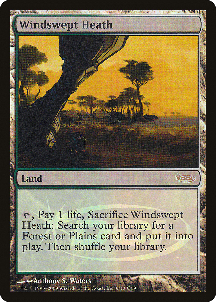 {R} Windswept Heath [Judge Gift Cards 2009][PA J09 009] - Misty Mountain Games