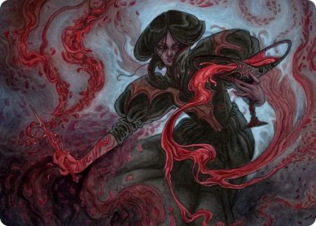 {A} Change of Fortune Art Card [Innistrad: Crimson Vow Art Series][AVOW 040]