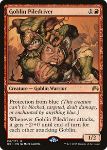 {R} Goblin Piledriver [Magic Origins][ORI 151] - Misty Mountain Games