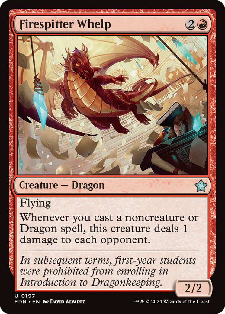 {@C} Firespitter Whelp [Foundations][FDN 197]