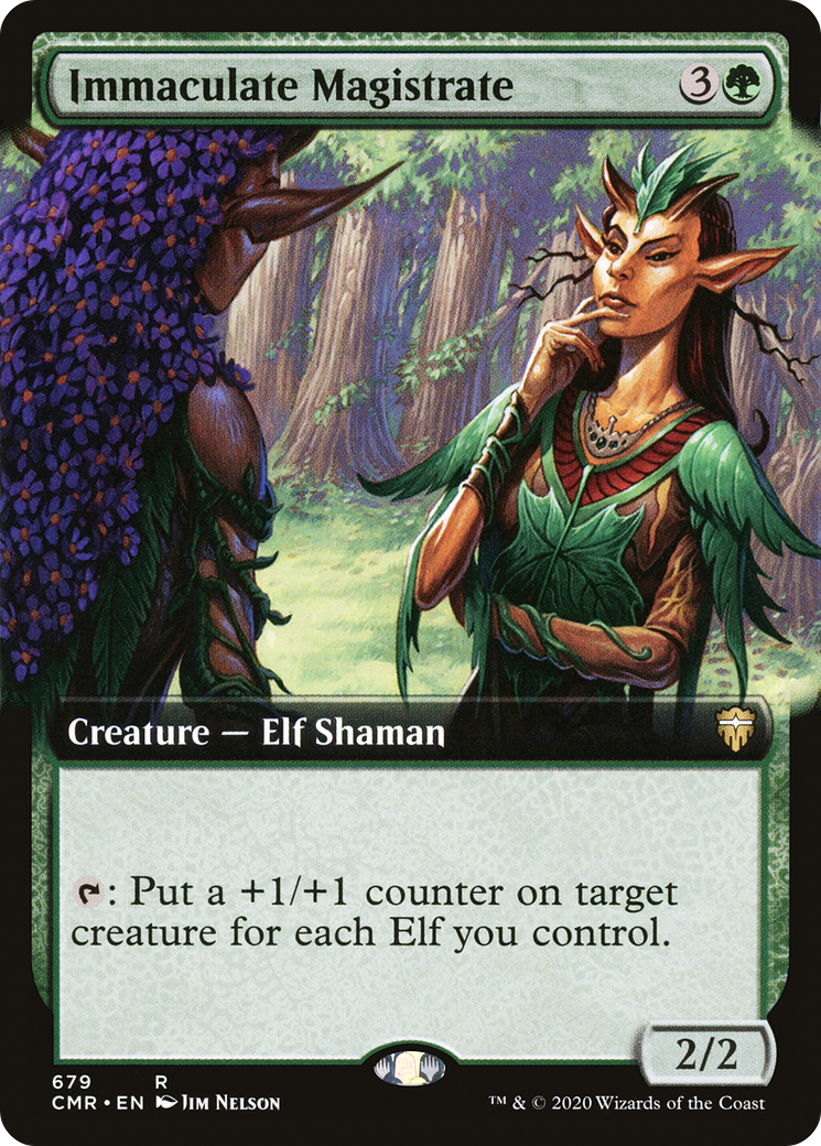 {R} Immaculate Magistrate (Extended Art) [Commander Legends][CMR 679]