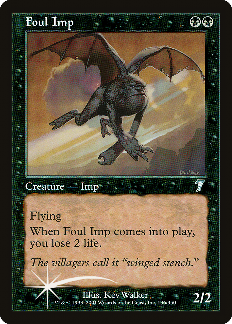{C} Foul Imp [Seventh Edition][7ED 136]