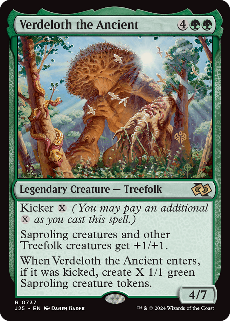 {R} Verdeloth the Ancient [Foundations Jumpstart][J25 737]
