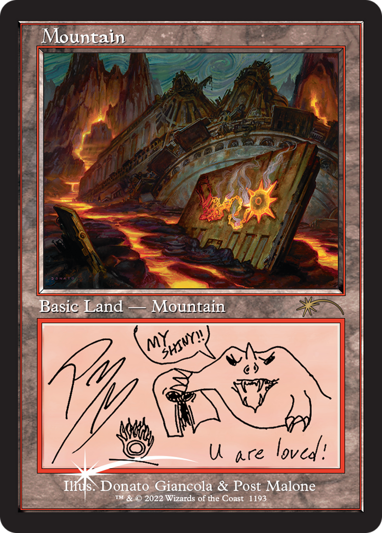 {B}[SLD 1193] Mountain (1193) [Secret Lair Drop Series]