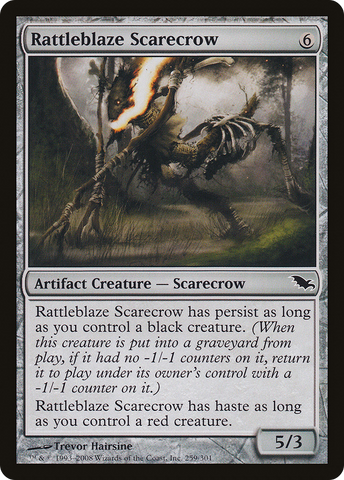 {C} Rattleblaze Scarecrow [Shadowmoor][SHM 259]