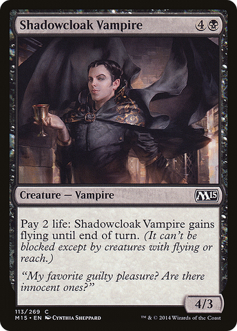 {C} Shadowcloak Vampire [Magic 2015][M15 113]