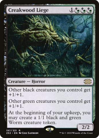 {R} Creakwood Liege [Double Masters 2022][2X2 197]