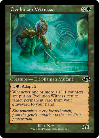 {C} Evolution Witness (Retro) [Modern Horizons 3][MH3 424]