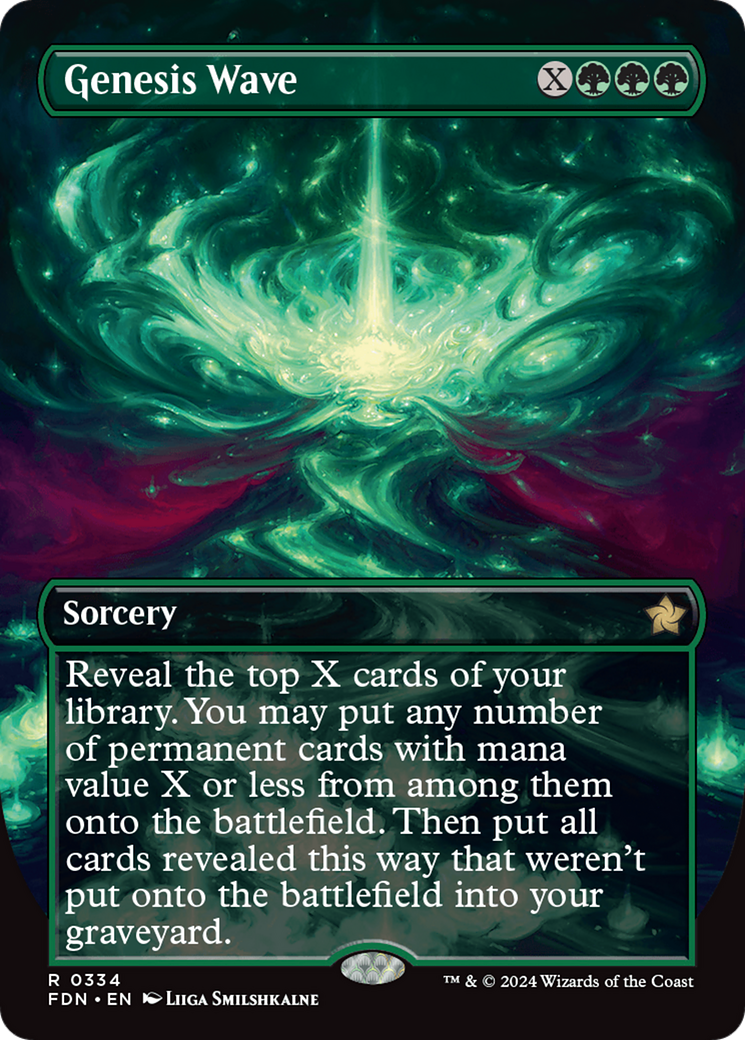 {@R} Genesis Wave (Borderless) [Foundations][FDN 334]