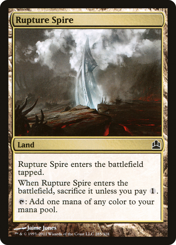{C} Rupture Spire [Commander 2011][CMD 285]