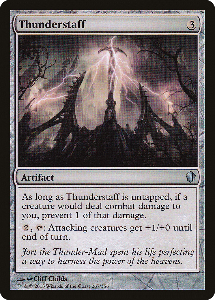 {C} Thunderstaff [Commander 2013][C13 267] - Misty Mountain Games