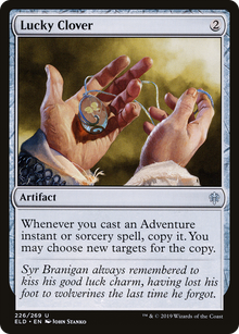 {C} Lucky Clover [Throne of Eldraine][ELD 226]
