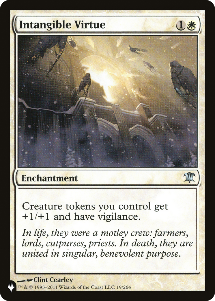 Intangible Virtue [LIST 19/264]