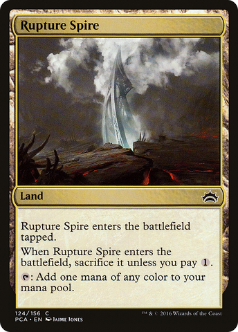{C} Rupture Spire [Planechase Anthology][PCA 124]