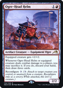 {R} Ogre-Head Helm [Kamigawa: Neon Dynasty Prerelease Promos][PR NEO 155]