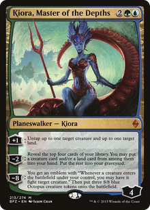 {R} Kiora, Master of the Depths [Battle for Zendikar][BFZ 213] - Misty Mountain Games