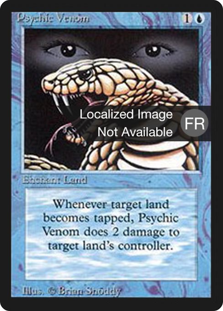 {F} Psychic Venom [Foreign Black Border][FBB 3ED 076]