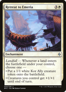 {C} Retreat to Emeria [Battle for Zendikar][BFZ 044]