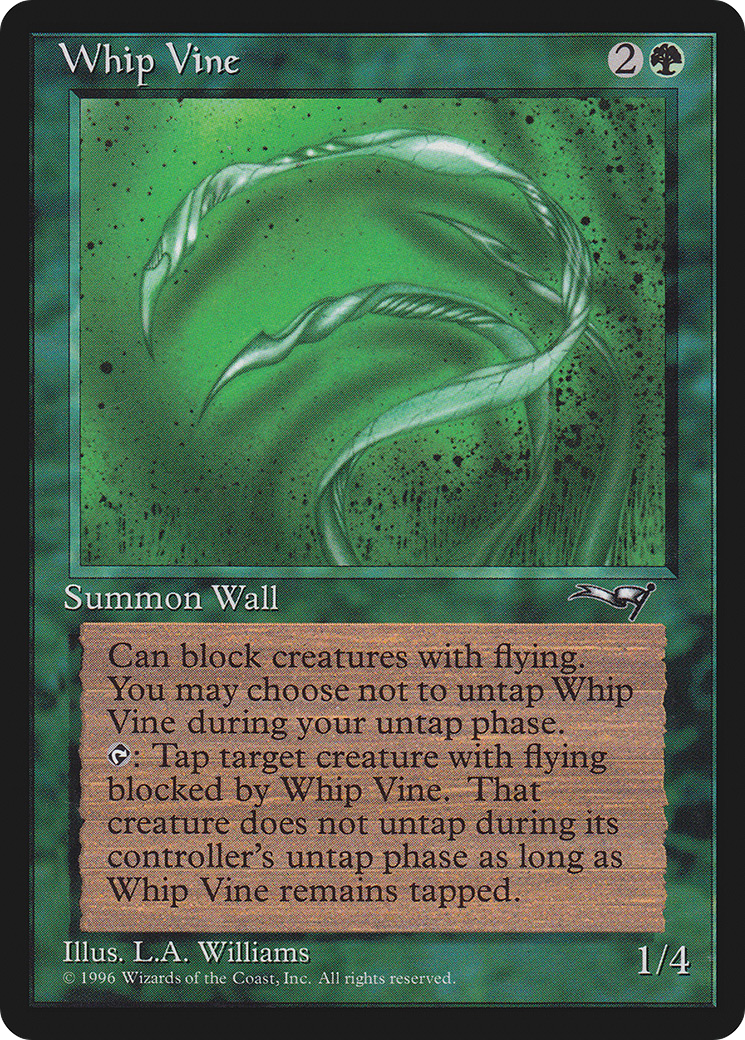 {C} Whip Vine (Holding Bird) [Alliances][ALL 103A]