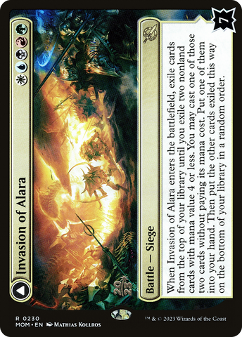 {R} Invasion of Alara // Awaken the Maelstrom [March of the Machine Prerelease Promos][PR MOM 230]