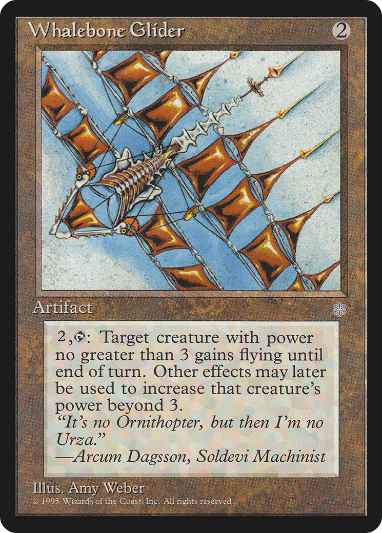 {C} Whalebone Glider [Ice Age][ICE 349]