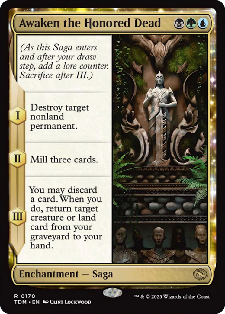 {@R} Awaken the Honored Dead [Tarkir: Dragonstorm][TDM 170]