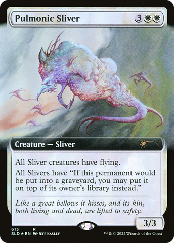 {R} Pulmonic Sliver (Extended Art) [Secret Lair Drop Promos][SLD 613]