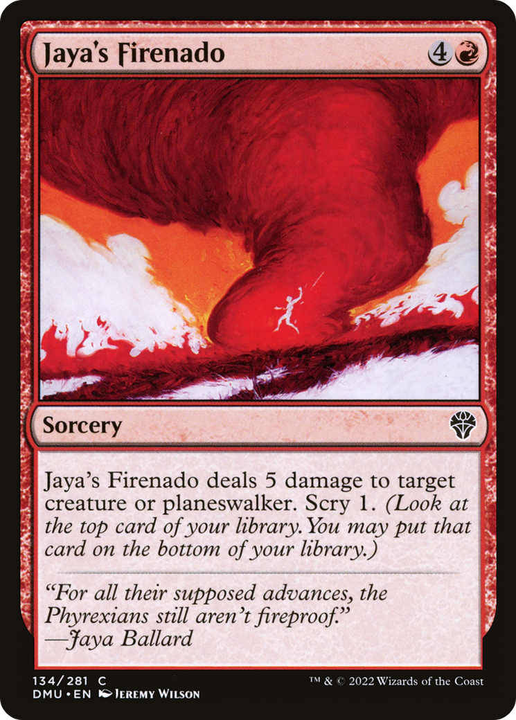 {C} Jaya's Firenado [Dominaria United][DMU 134]