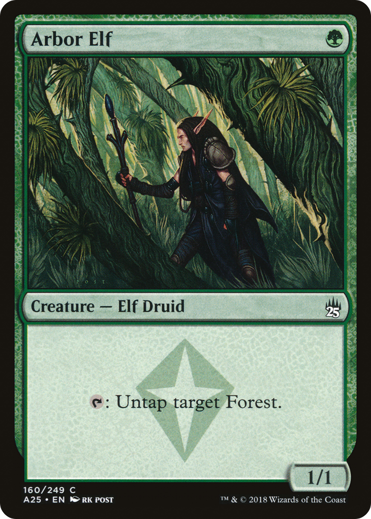 {C} Arbor Elf [Masters 25][A25 160]