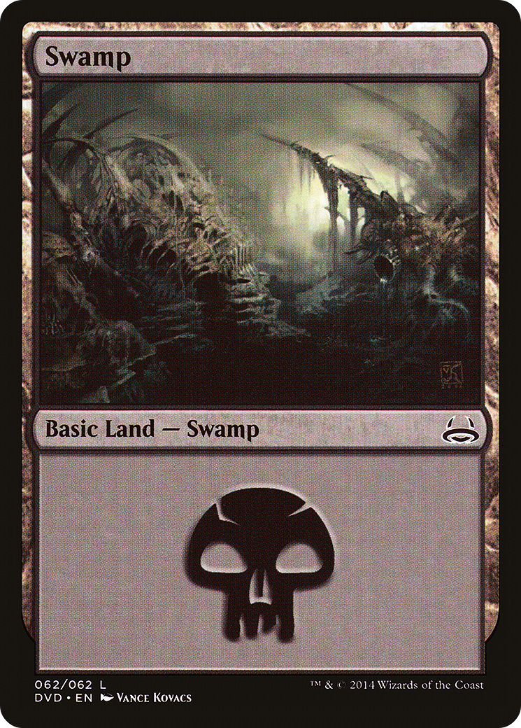{B}[DVD 062] Swamp (62) (Divine vs. Demonic) [Duel Decks Anthology]
