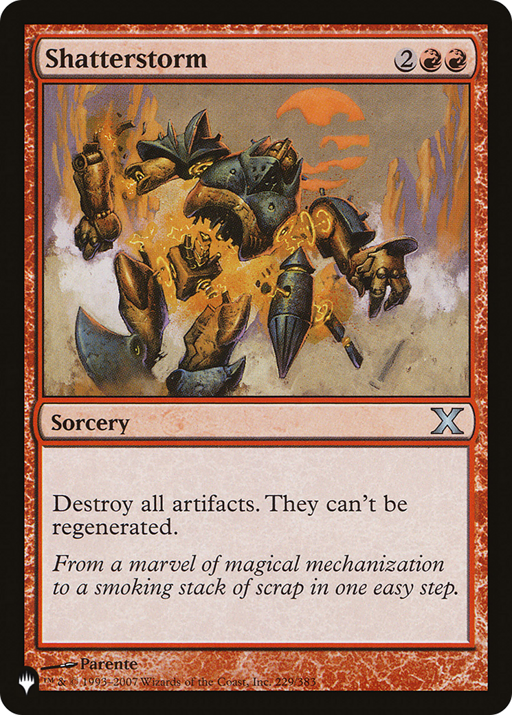 {C} Shatterstorm [LIST 10E-229]