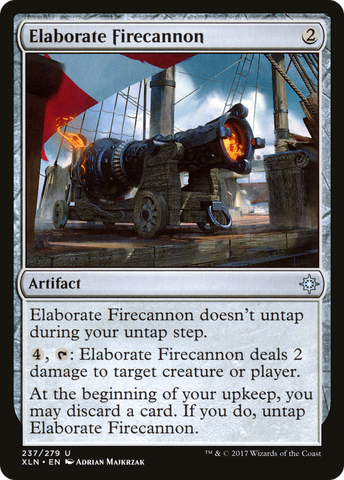 {C} Elaborate Firecannon [Ixalan][XLN 237]