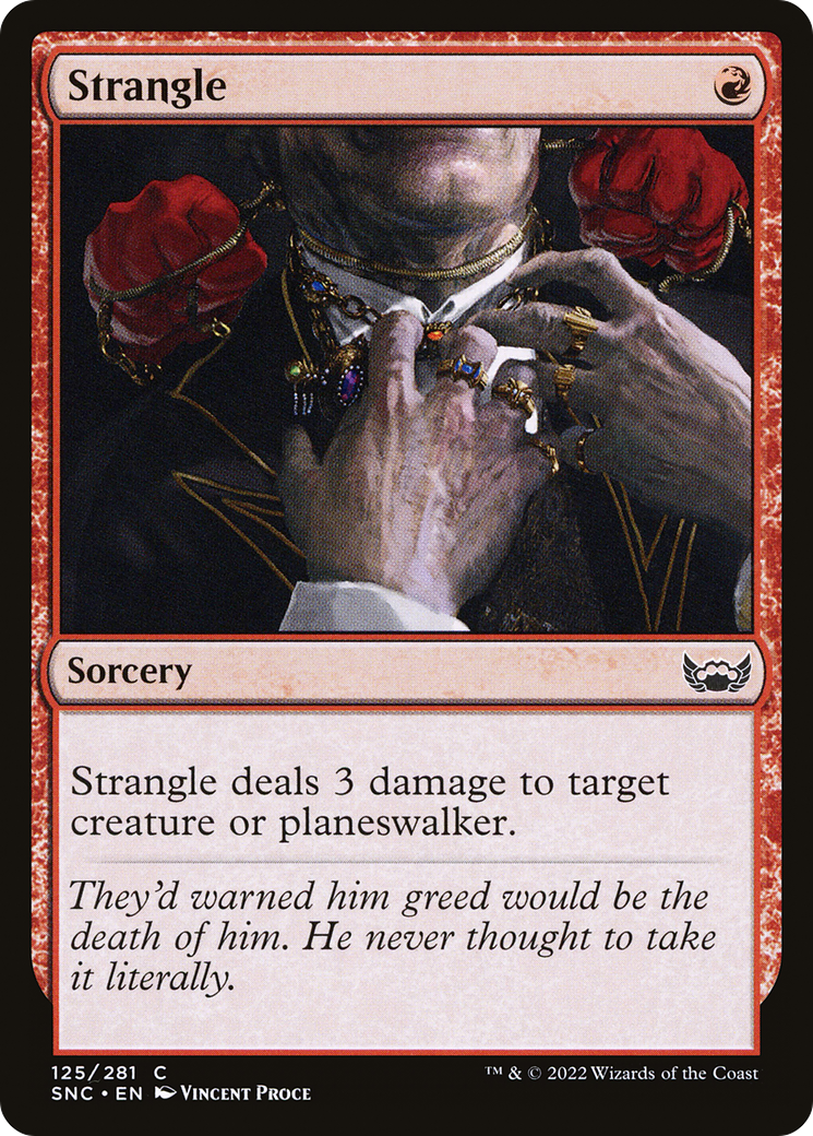 {C} Strangle [Streets of New Capenna][SNC 125]