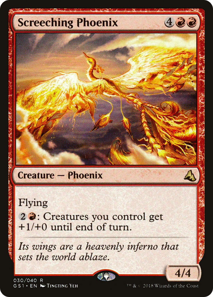 {R} Screeching Phoenix [Global Series Jiang Yanggu & Mu Yanling][GS1 030] - Misty Mountain Games