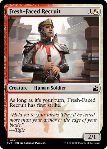 {C} Fresh-Faced Recruit [Ravnica Remastered][RVR 182]
