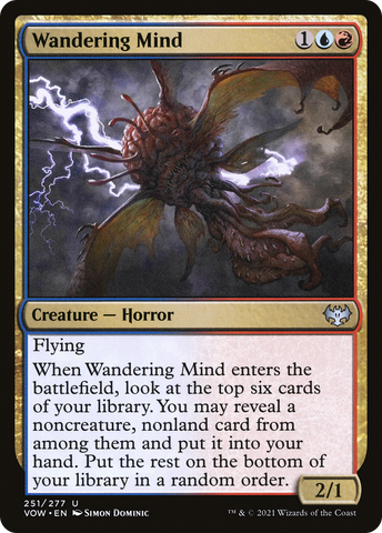{C} Wandering Mind [Innistrad: Crimson Vow][VOW 251]