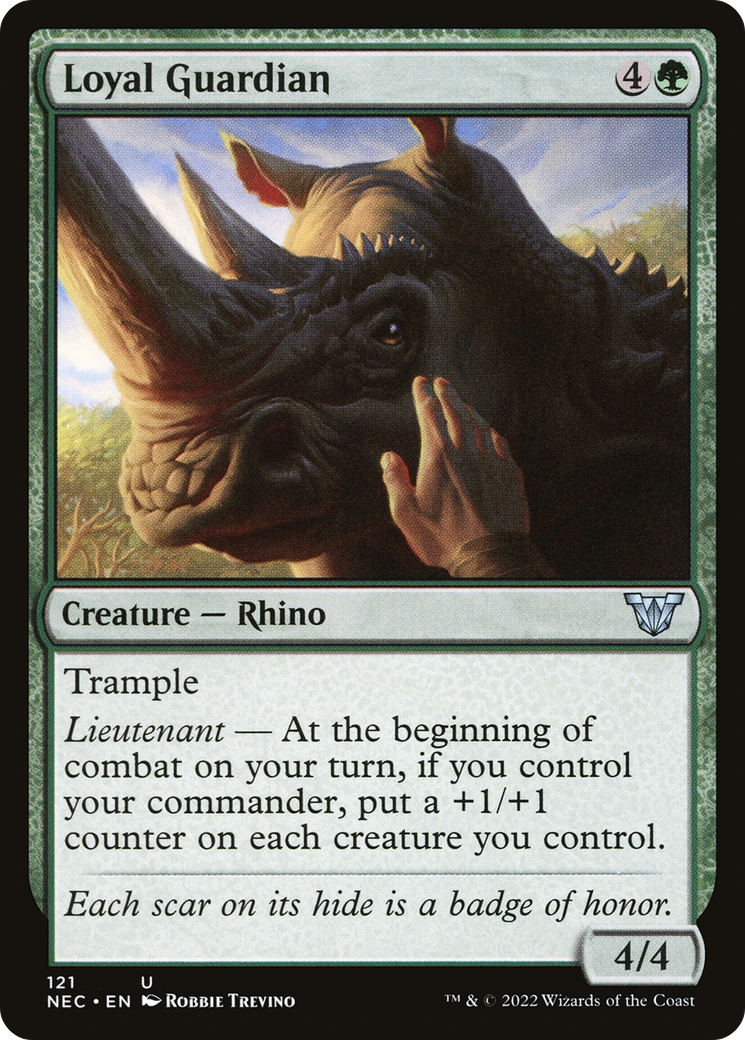 {C} Loyal Guardian [Kamigawa: Neon Dynasty Commander][NEC 121]
