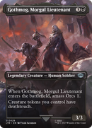 {C} Gothmog, Morgul Lieutenant (Borderless Alternate Art) [The Lord of the Rings: Tales of Middle-Earth][LTR 429]