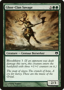 {C} Ghor-Clan Savage [Duel Decks: Heroes vs. Monsters][DDL 053]