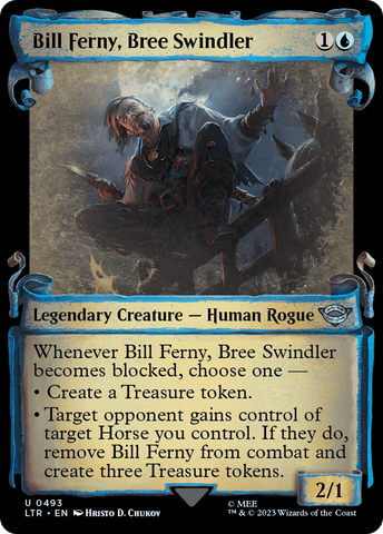 {C} Bill Ferny, Bree Swindler [The Lord of the Rings: Tales of Middle-Earth Showcase Scrolls][LTR 493]