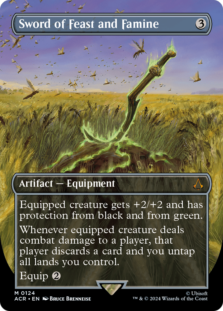 {R} Sword of Feast and Famine (Borderless) [Assassin's Creed][ACR 124]