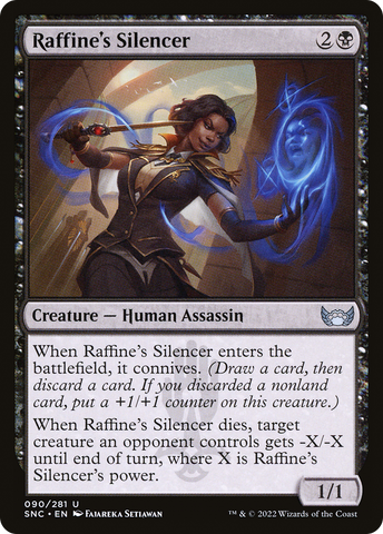 {C} Raffine's Silencer [Streets of New Capenna][SNC 090]