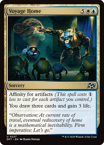 {@C} Voyage Home [Aetherdrift][DFT 227]